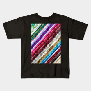 Diagonal Lines Kids T-Shirt